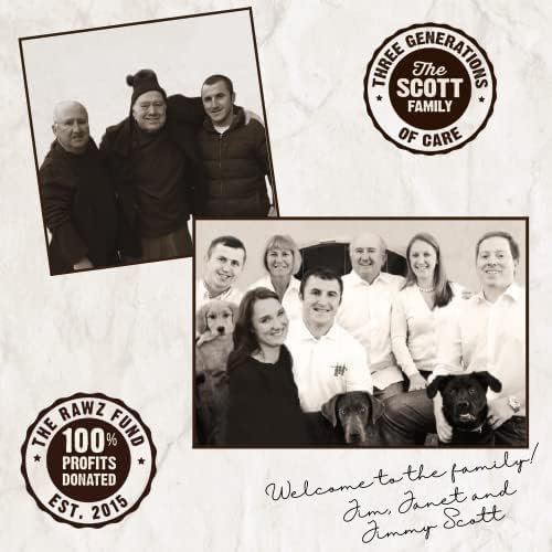 Rawz profits donation service-dogs-tbi-spinal showcases social impact alongside meals.