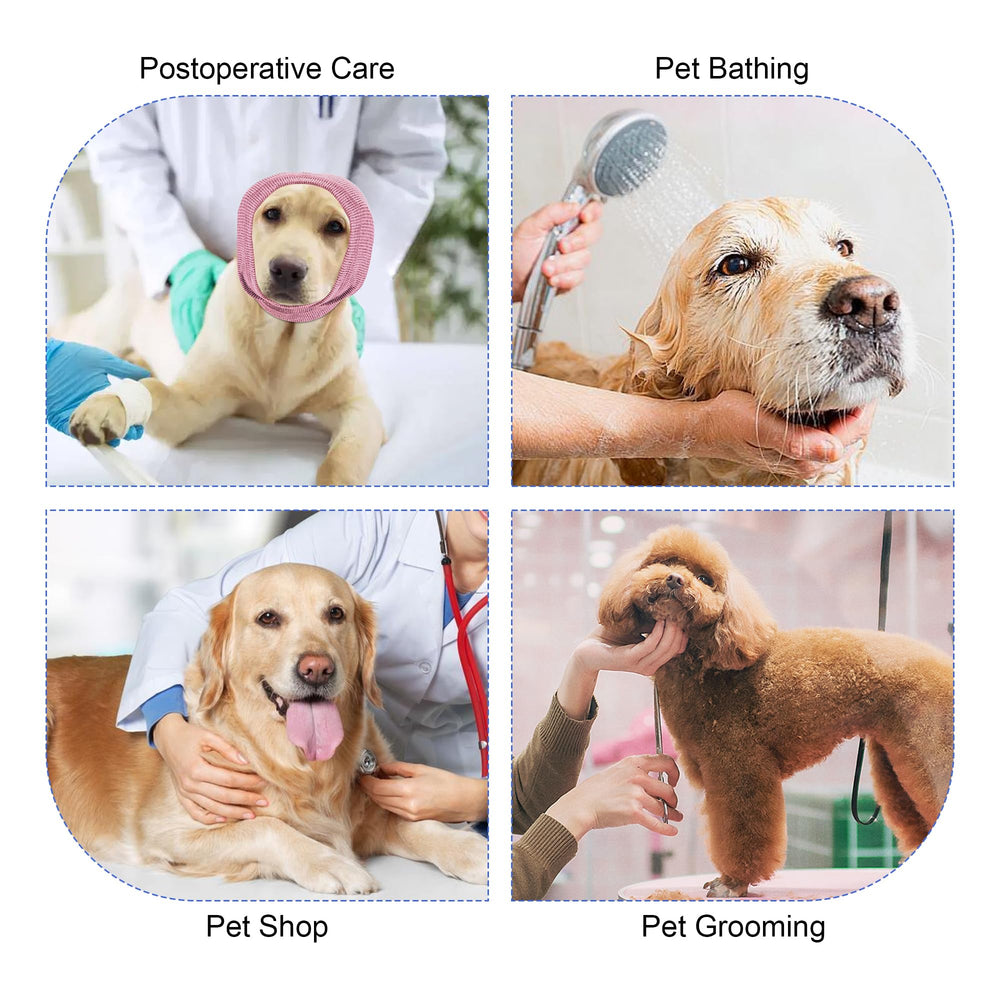 Rbenxia dust-wind-protection dog head-cover helps during winter hikes and windy days