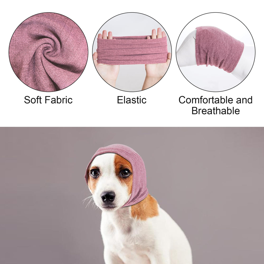 Rbenxia soft elastic dog headband hoodie emphasizes comfort and quick wear during chilly walks