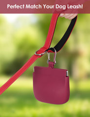 RBibei compact 1-cup capacity pouch holds kibble or treats for daily drills.