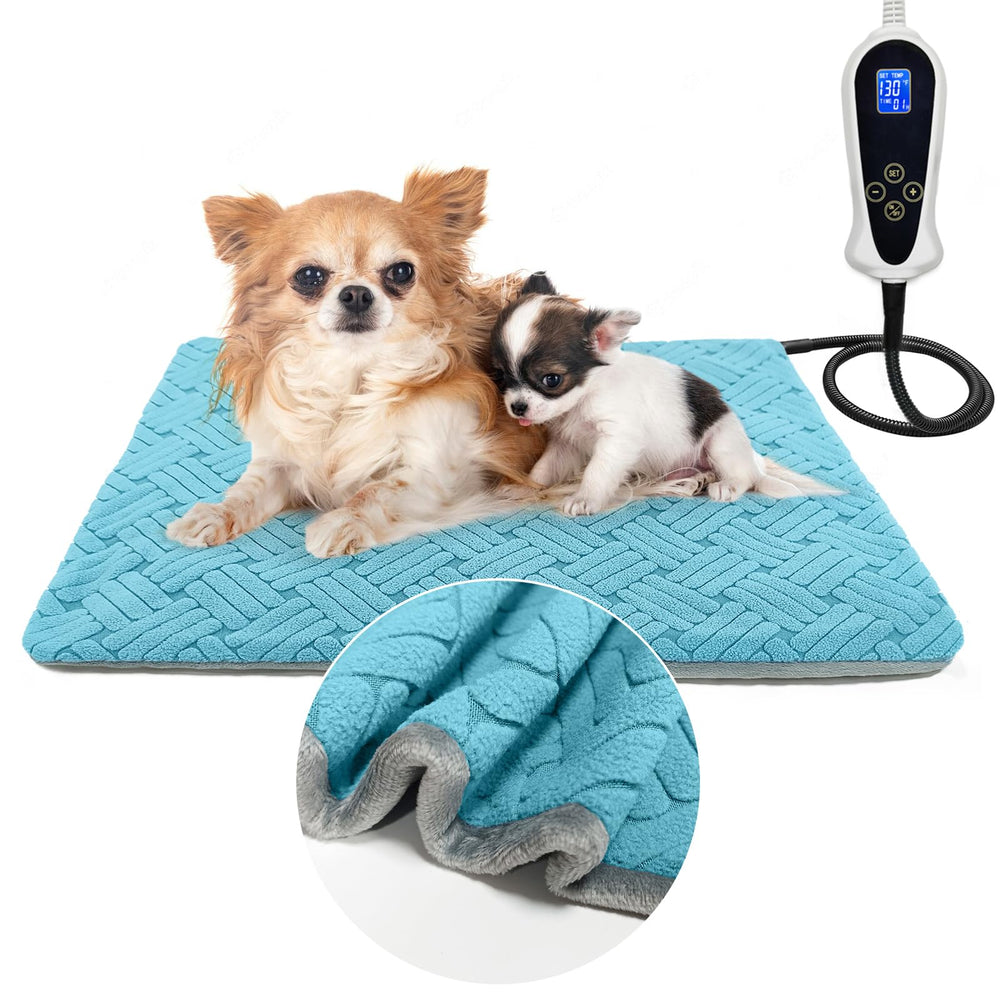 RC SLL cat heating pad 18x18 cover providing cozy warmth for pets.
