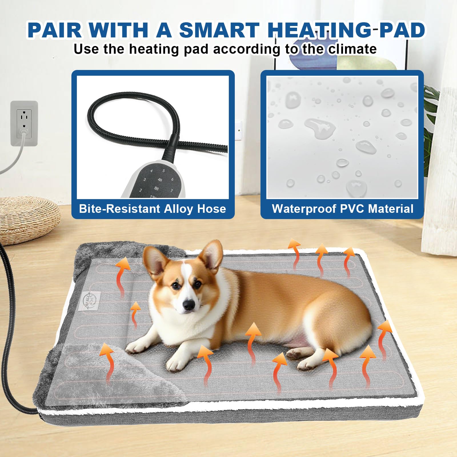 RC SLL chew-resistant-cord-safety features protect curious pets during use.