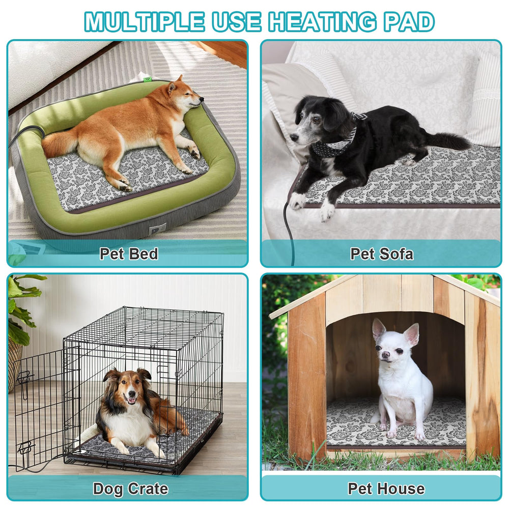 RC SLL reinforced wire rope with blue fabric cover protects cords around pets