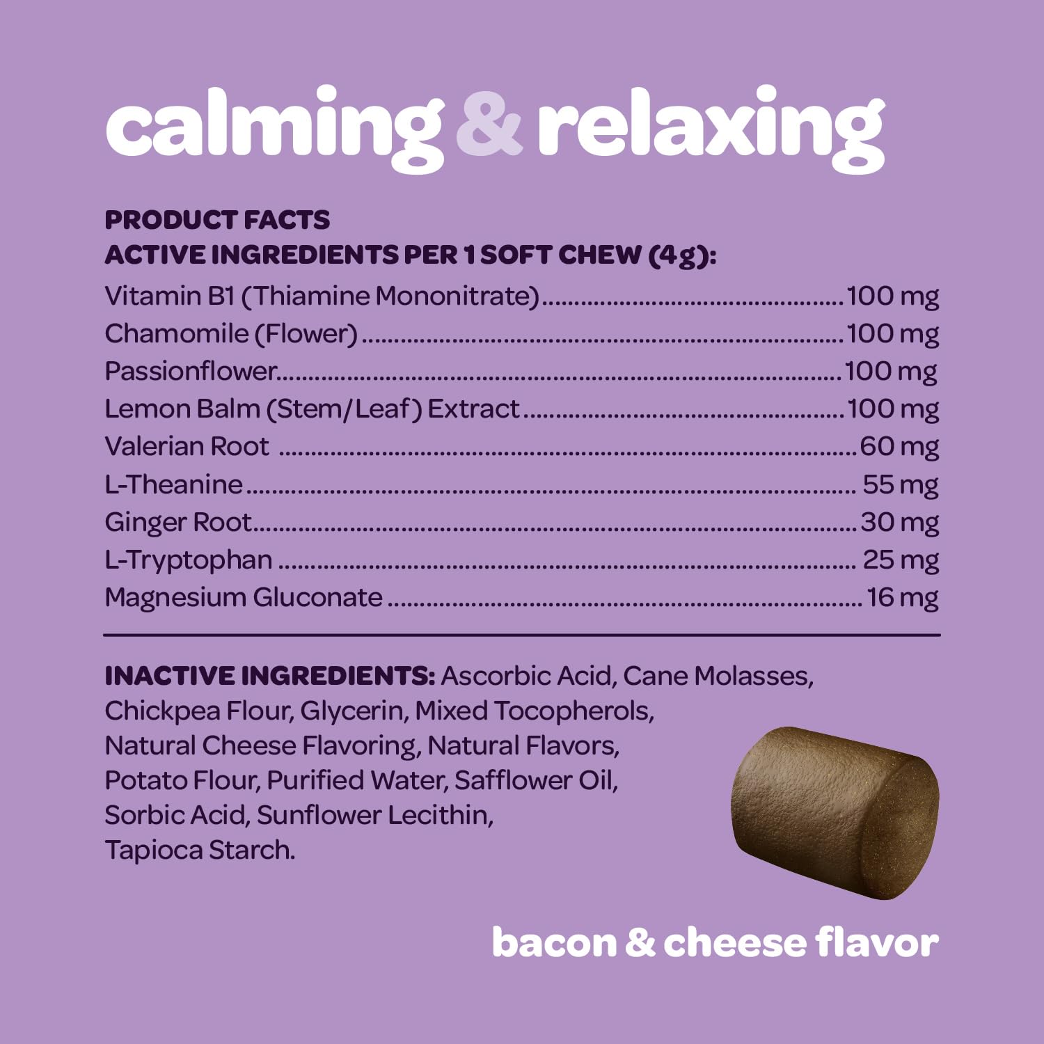 Ready Pet Go! Calming Chews soothe travel stress for car rides and vet visits.