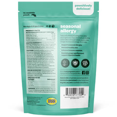 Ready Pet Go allergy chews close-up with chewy texture for easy feeding.