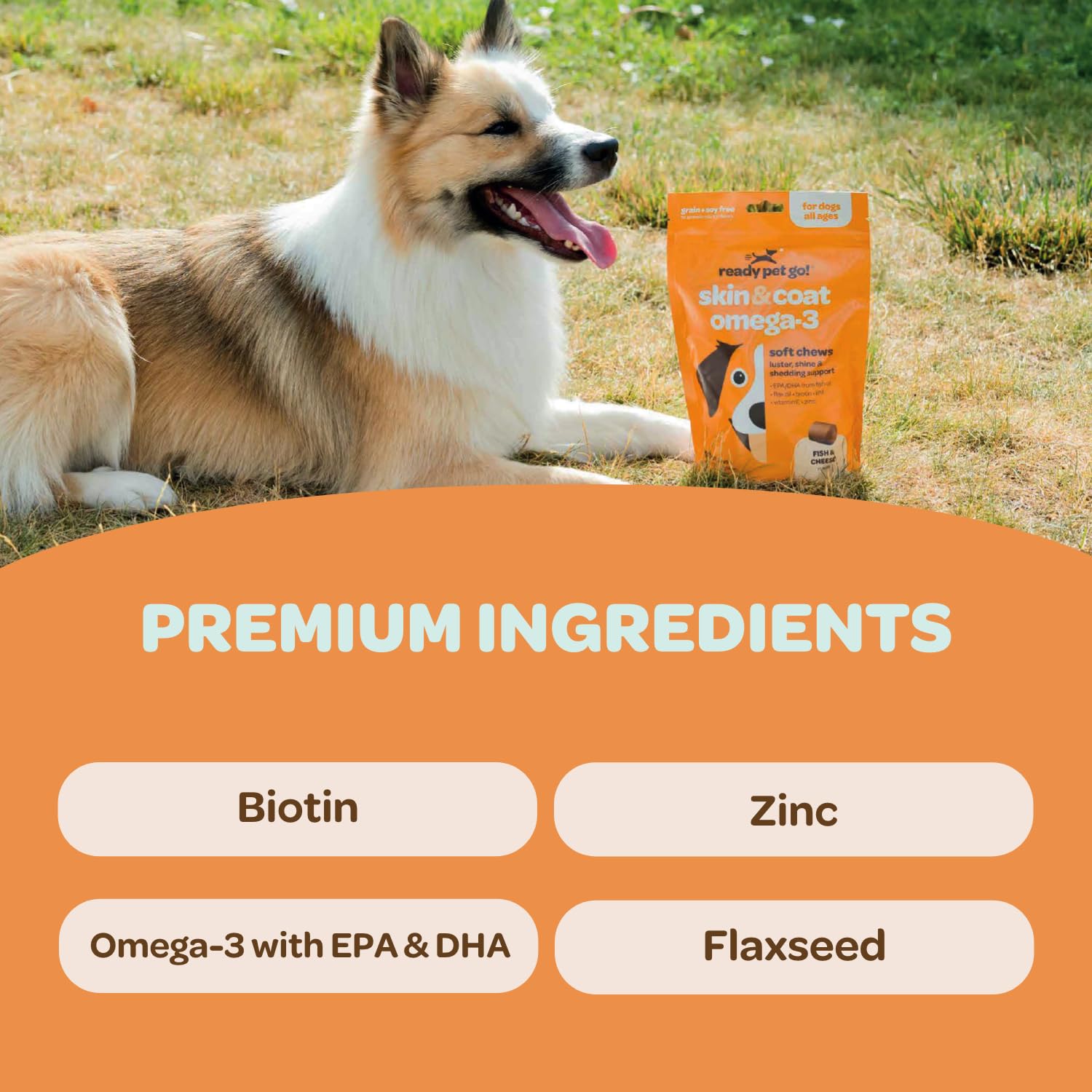Ready Pet Go! product proudly made in USA with NASC certification.