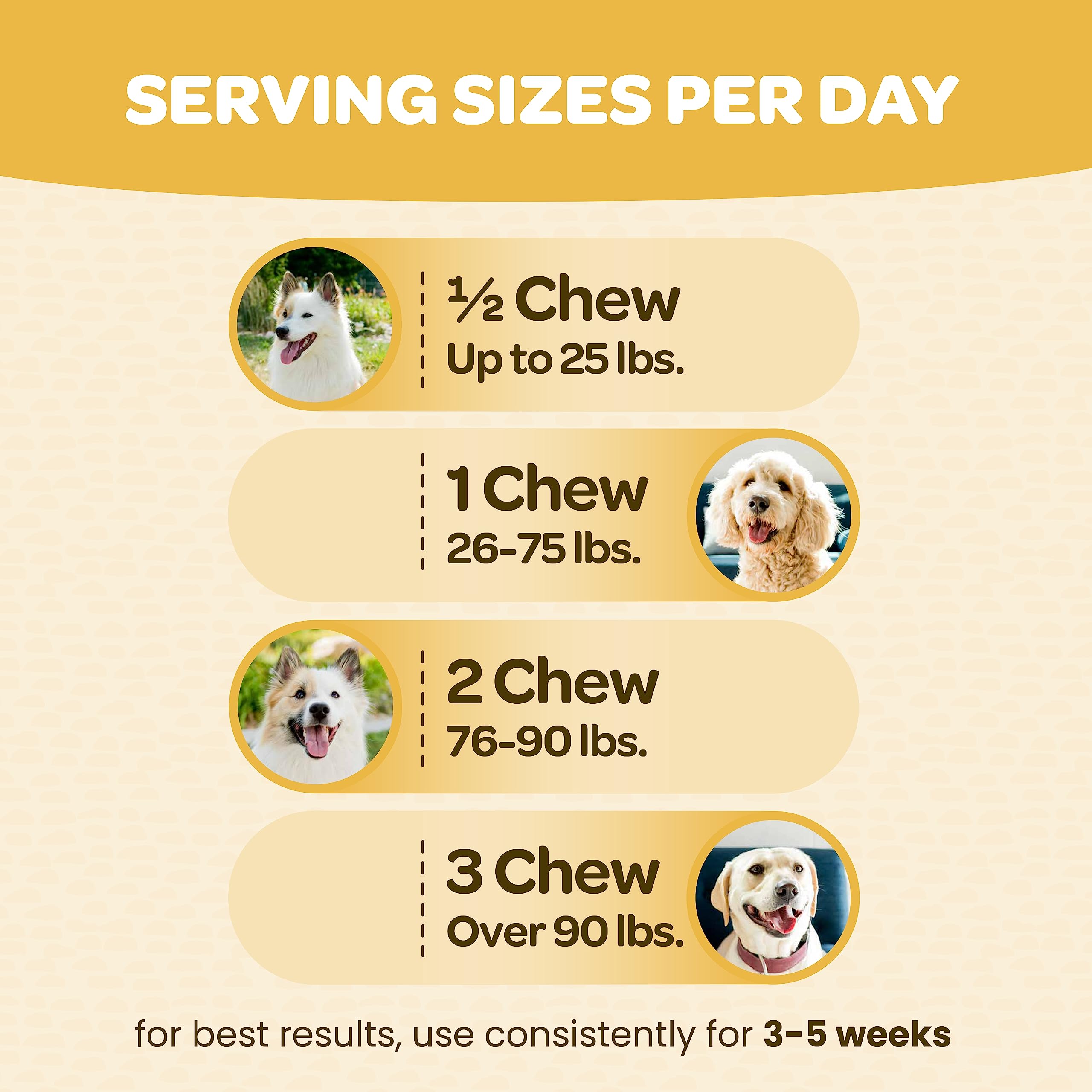Ready Pet Go! turmeric chews for dogs featured with joint-support packaging for all breeds.