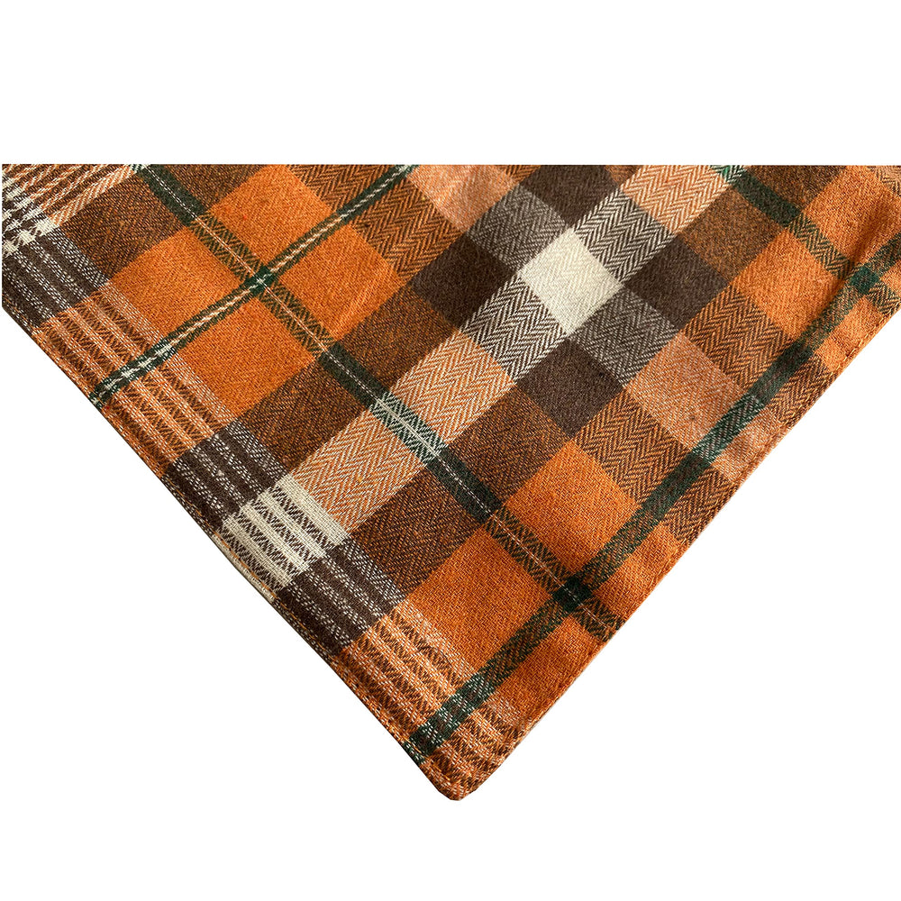 Realeaf premium-durable dog bandana close-up showing small-neck fit for small dogs.
