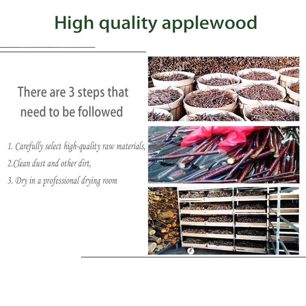 Rebecca Online 3pcs apple wood block treats for boredom relief and daily chewing