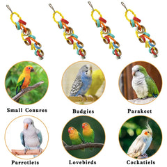 Rebecca online raffia ropes detail showing grip and safe enrichment for small birds