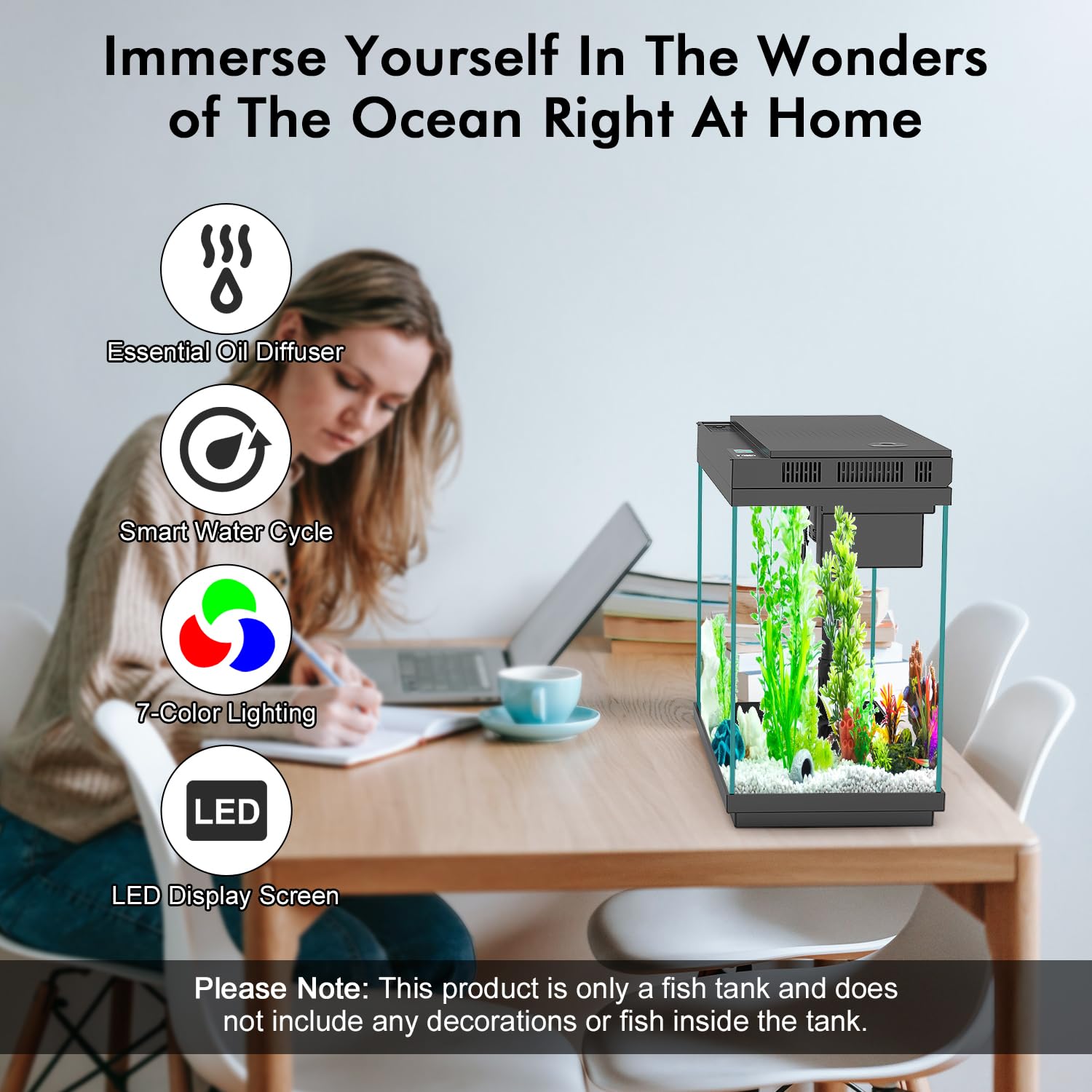 Rechale Smart Aquarium filter sponges provide clean water for healthy fish