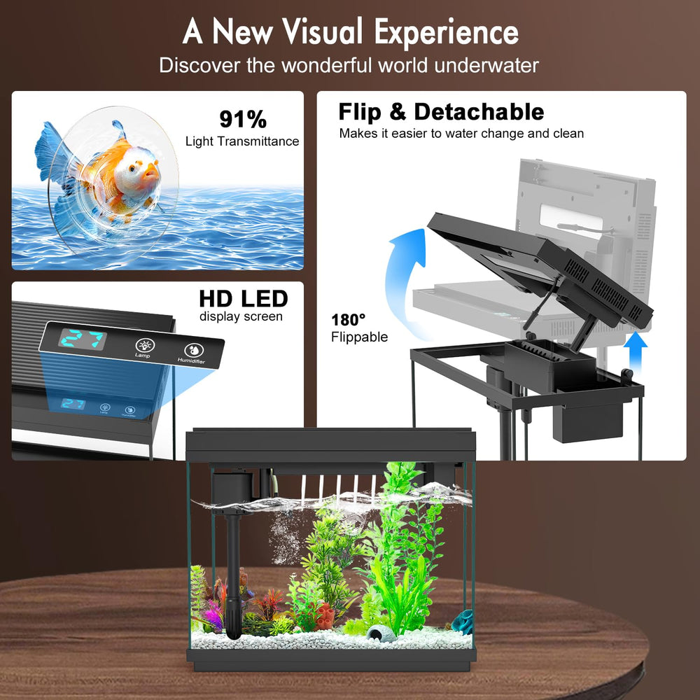 Rechale Smart Aquarium silent pump ensures quiet operations for peaceful hobbying