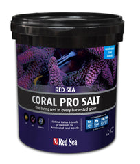 Red Sea Coral Pro Reef Salt Mix bucket front for reliable reef water preparation