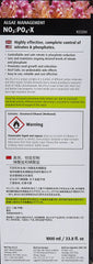 Red Sea NO3:PO4-X packaging on shelf supports algae-control maintenance