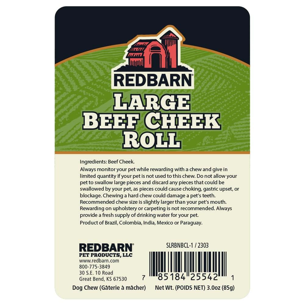 Redbarn Beef Cheek Rolls quality assurance testing reinforces safe, consistent chews
