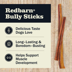 Redbarn beef chew single-ingredient, low-odor option for home chews.