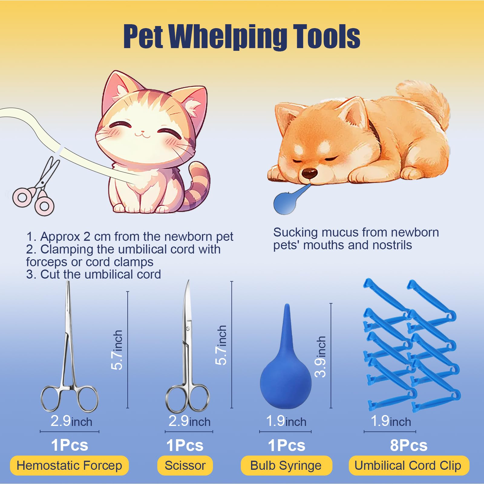 REDDODOU Deluxe Whelping Kit towel-thermometer soft towel and digital temp checks