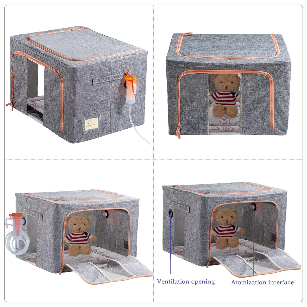 REDDODOU Puppy Incubator offers 100-liter capacity for larger small pets