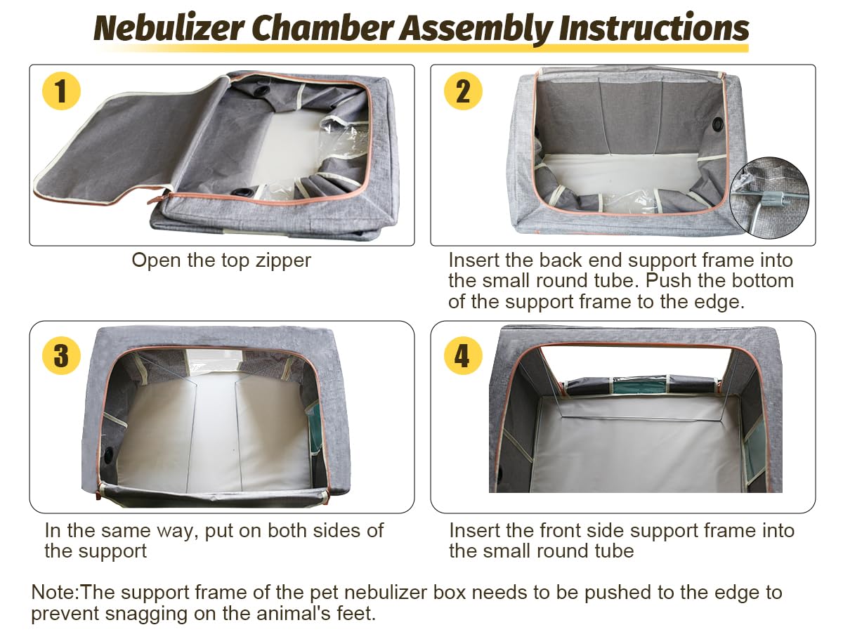 REDDODOU Puppy Incubator measures 60x42x40 cm for roomy use