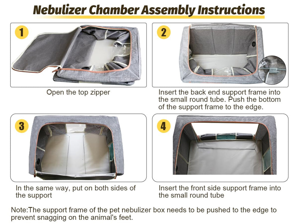 REDDODOU Puppy Incubator measures 60x42x40 cm for roomy use