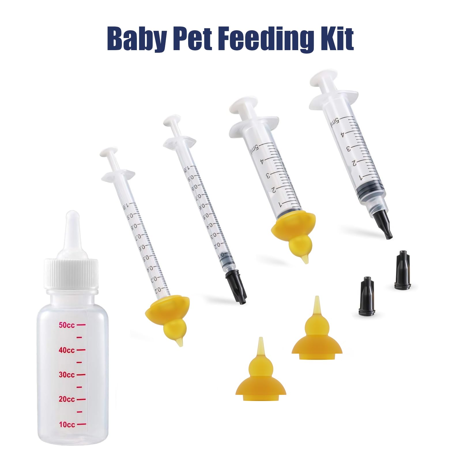 REDDODOU-small-animal-feeding-kit image portrays a complete care kit for tiny pets.