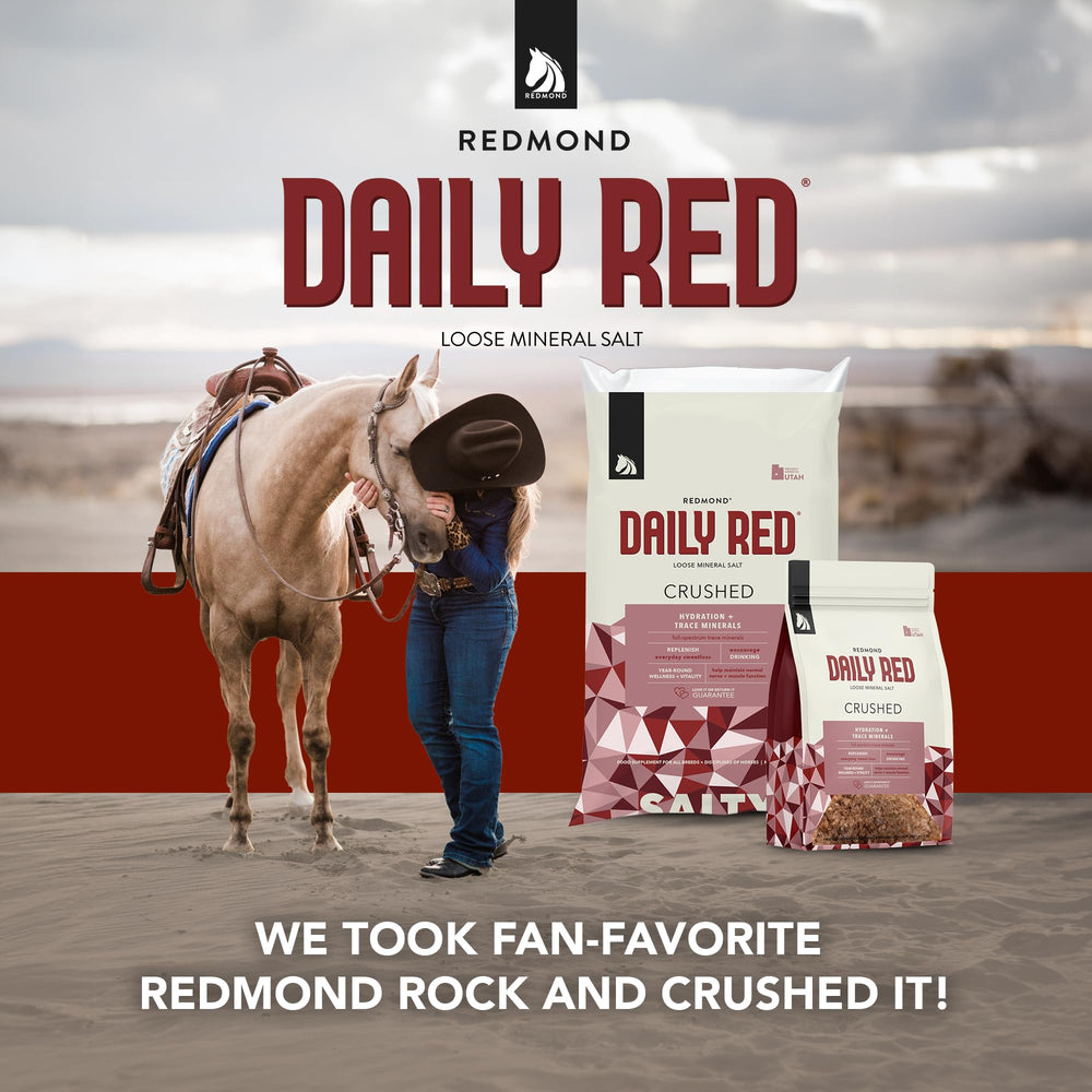 Redmond Rock Crushed makes it easy to adjust salt and minerals by activity.