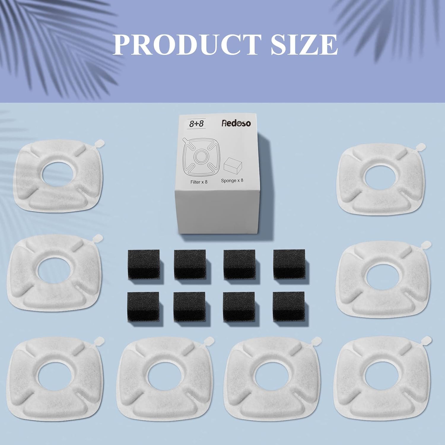 Redoso easy at-home filter replacement for ongoing fountain upkeep