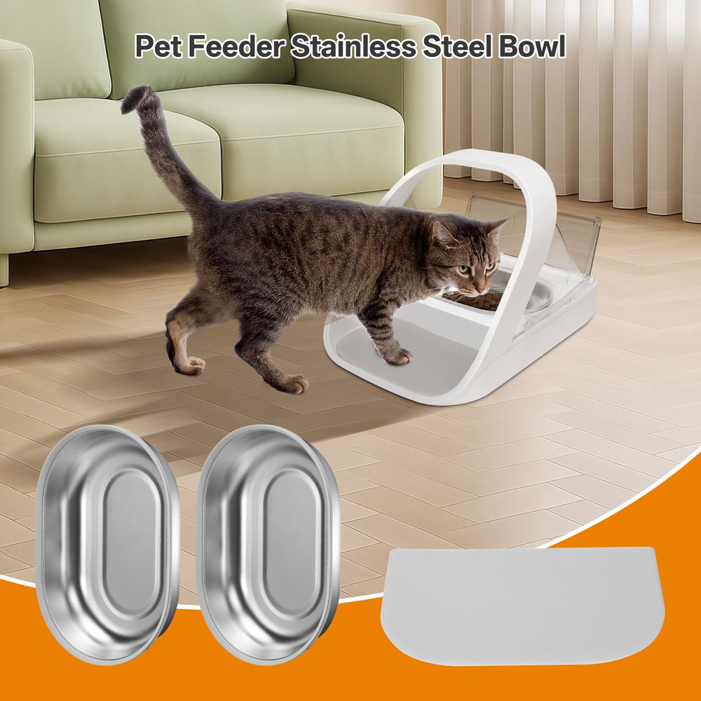 Redoso grey mat included to support a stable feeding area for bowls.