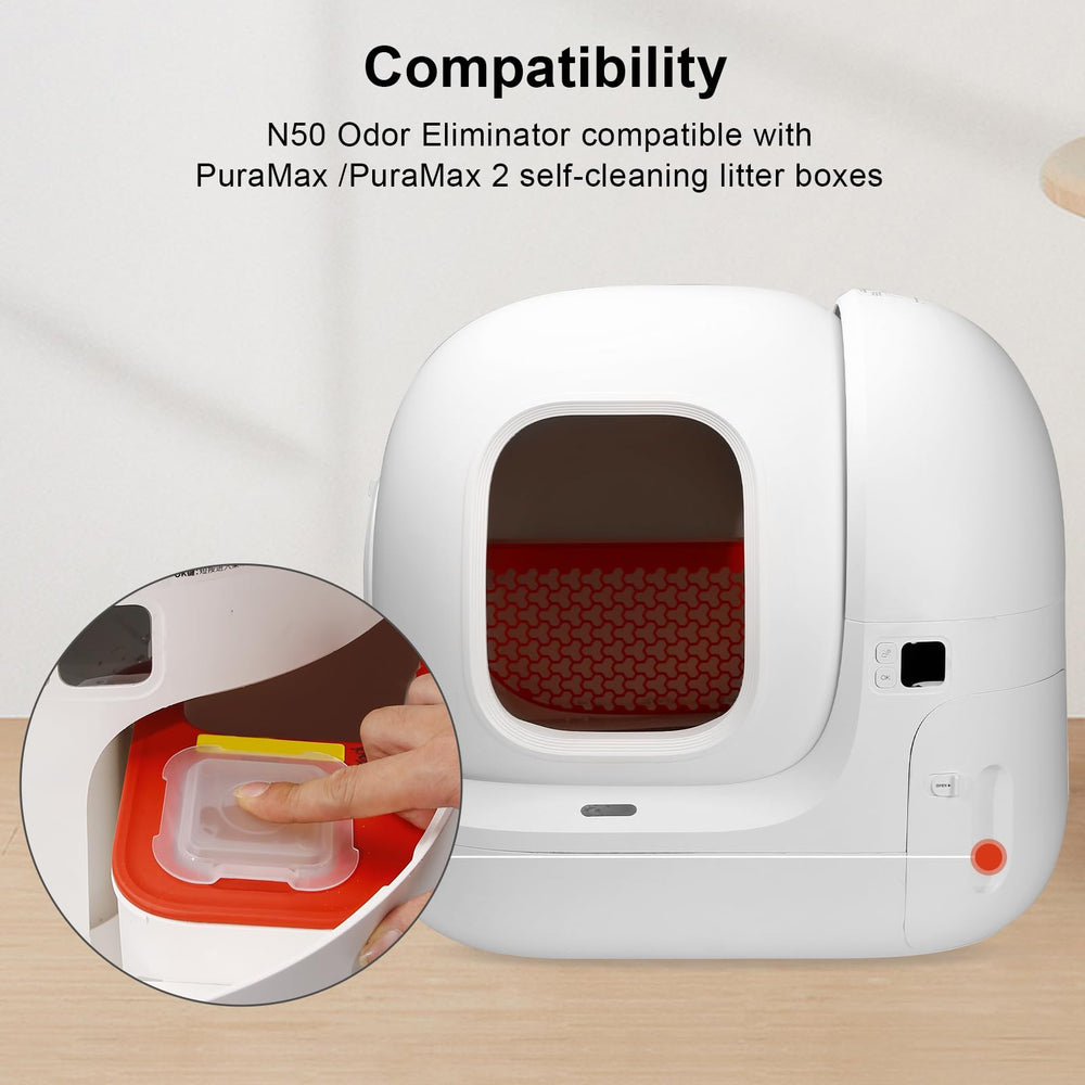 Redoso N50 Odor Eliminator individually sealed aluminum packets for storage.