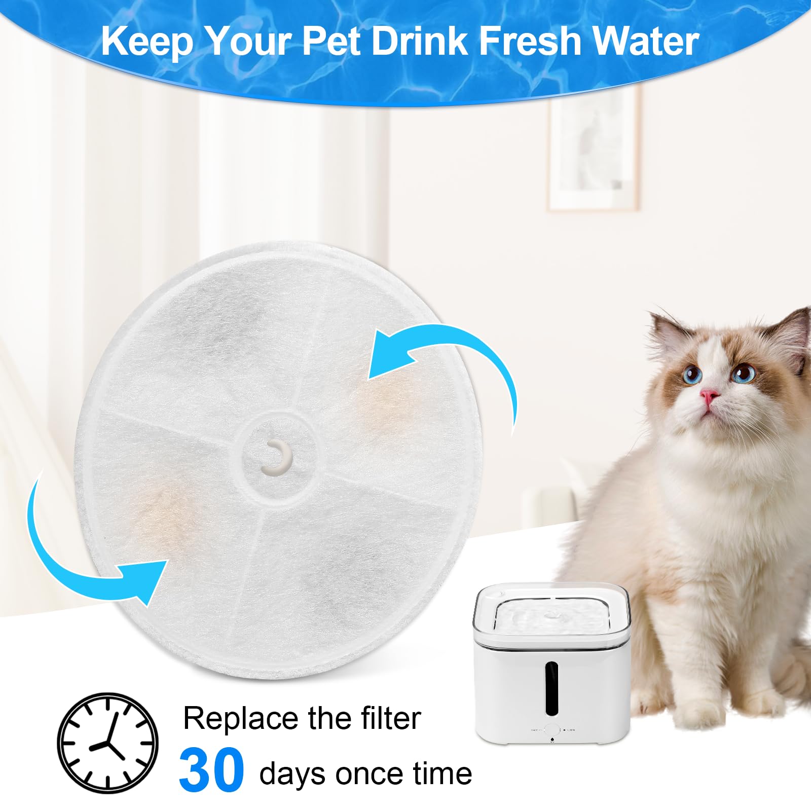 Redoso 3.0 installation guide demonstrates easy filter replacement steps.