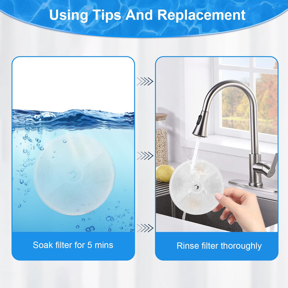 Redoso 10-pack 3.0 filters provide budget-friendly fountain maintenance.