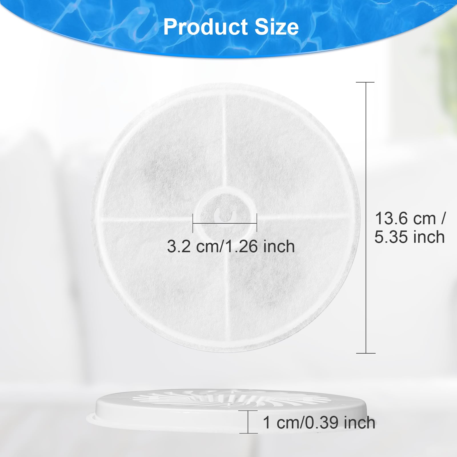 Redoso 3.0 filters support steady hydration with clean water for pets.