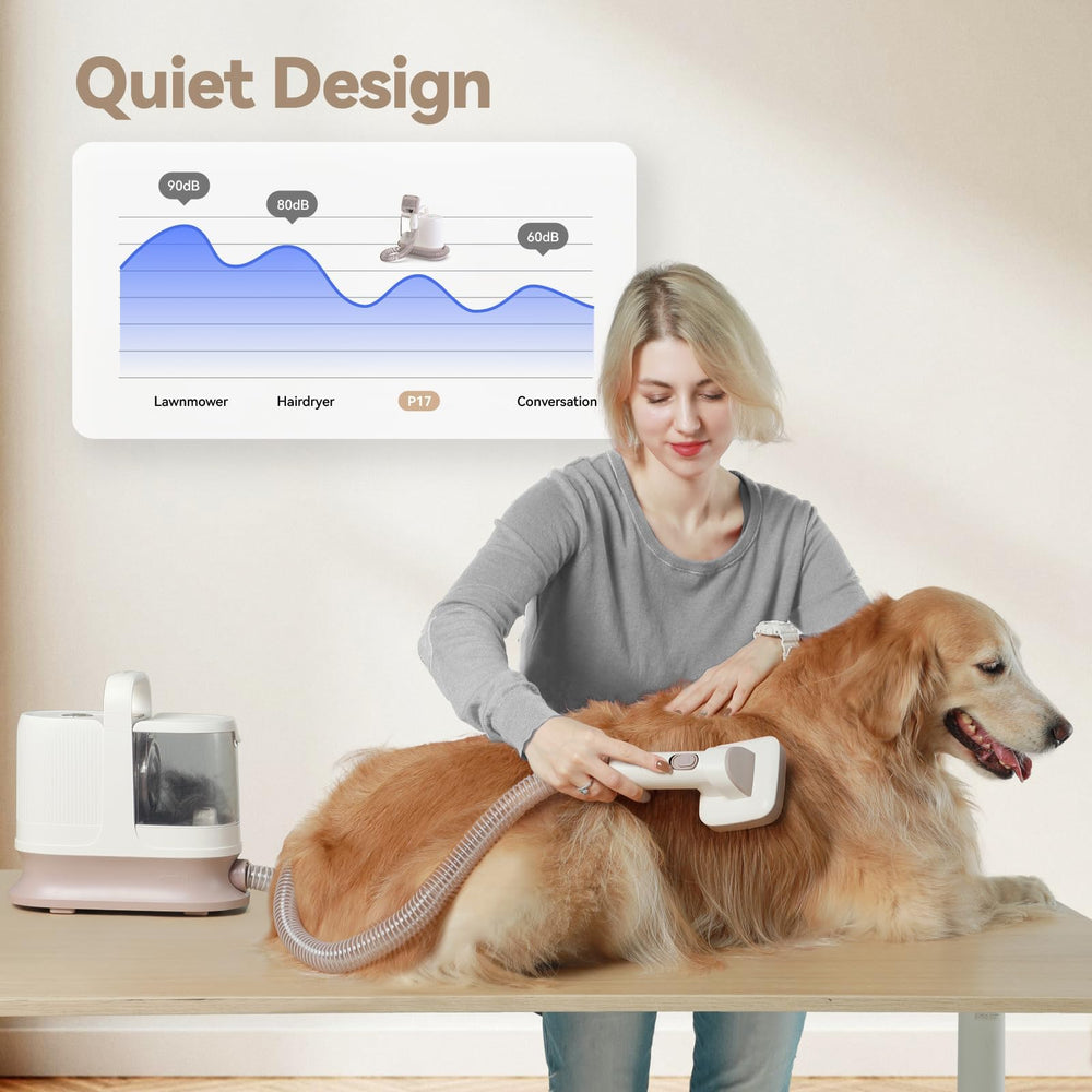 Redroad grooming kit operating quietly for calm, stress-free grooming sessions.