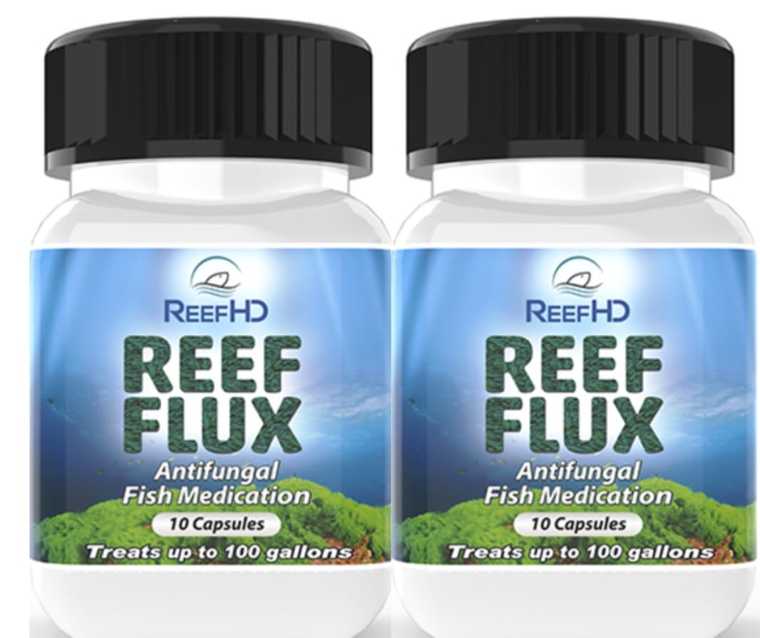 ReefHD ReefFlux Fluconazol 200 mg, frasco para infecciones fúngicas en peces