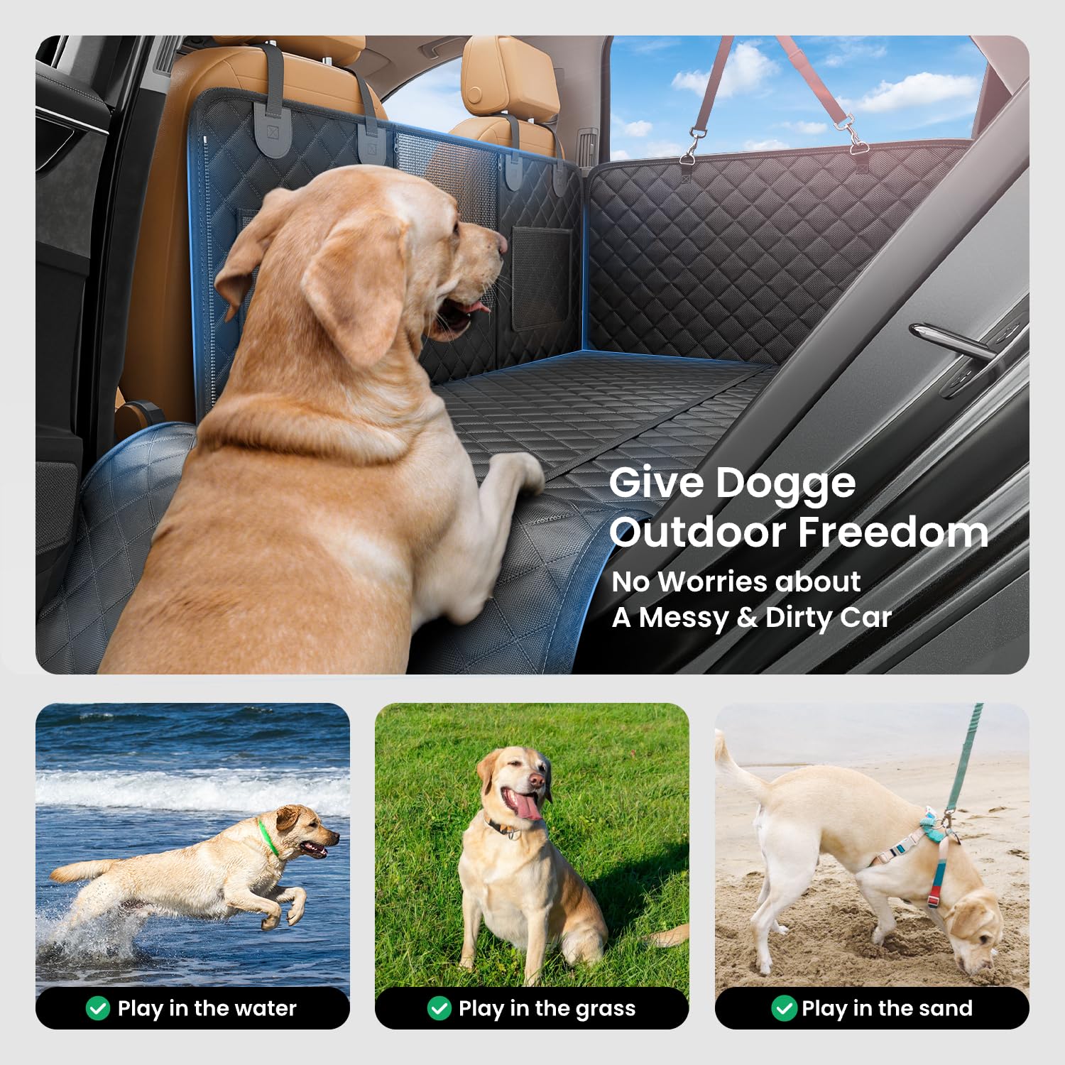 REEVAA 3 cm plush padding provides cushioned comfort during travel.