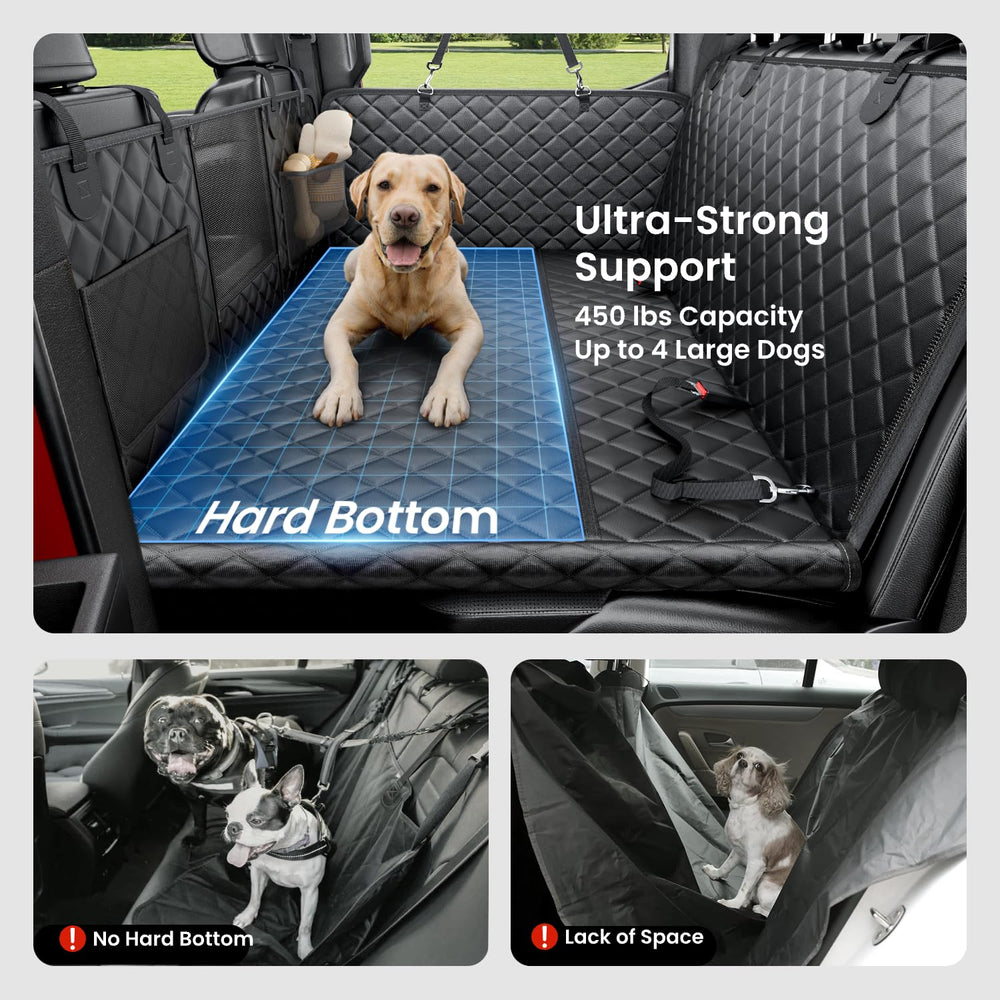 REEVAA heavy-duty hard bottom image highlights stable base supporting up to 450 lbs.