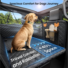 REEVAA waterproof surface keeps back seat clean after mud and water