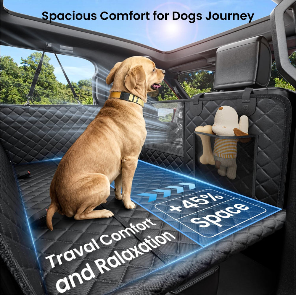 REEVAA waterproof seat protector shields upholstery from mud and spills during adventures.