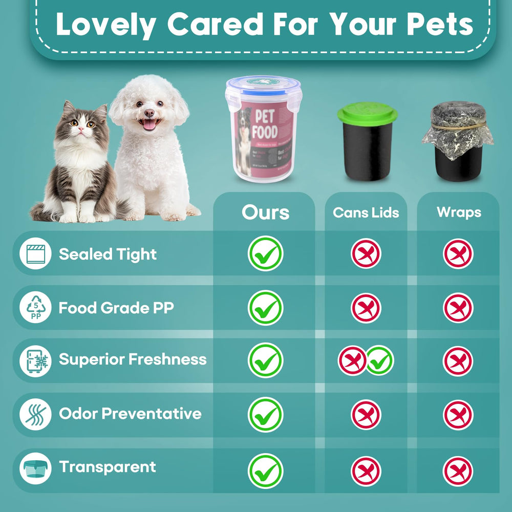 REFLYING can opener included for convenient opening of canned pet foods