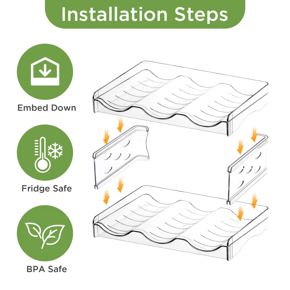 REFLYING cat can organizer full can display showing 36 can capacity