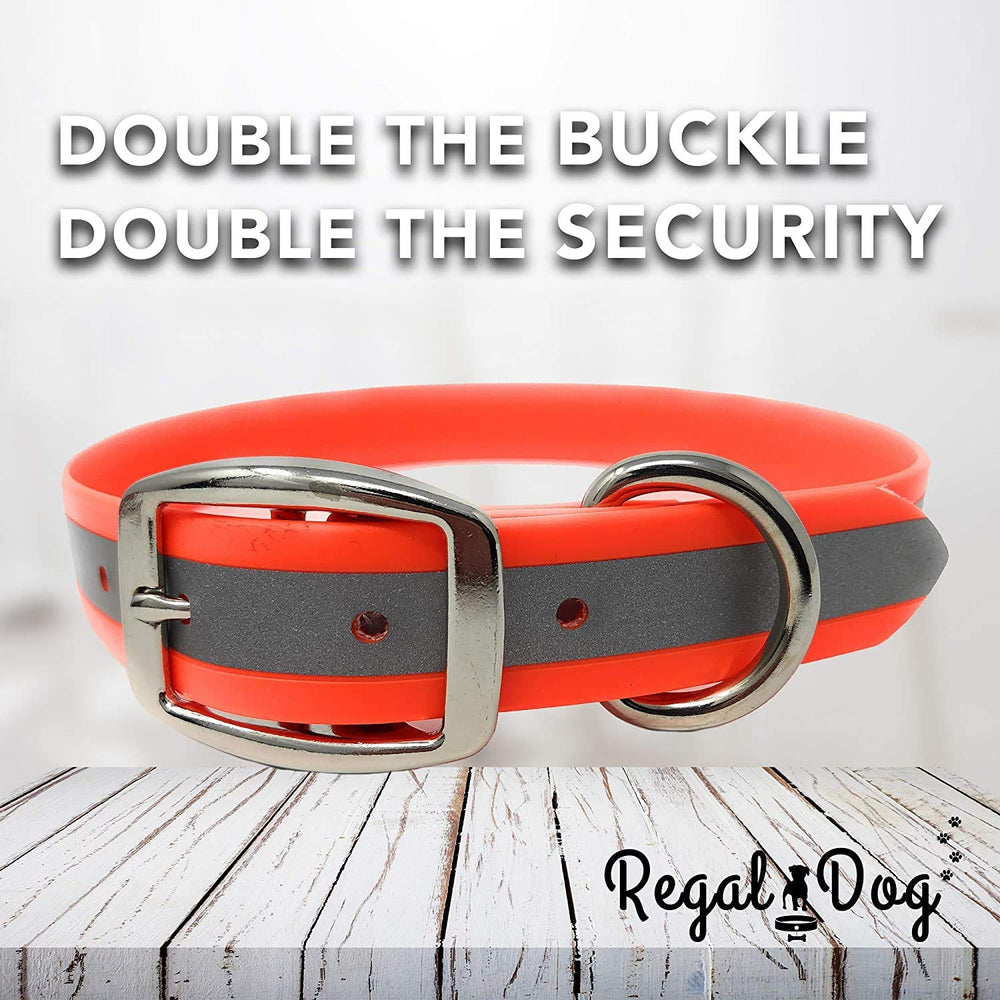 Regal Dog Products safety reflective strip improves visibility in low light