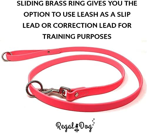 Regal Dog Products soft, flexible collar design stays comfortable in cold weather.