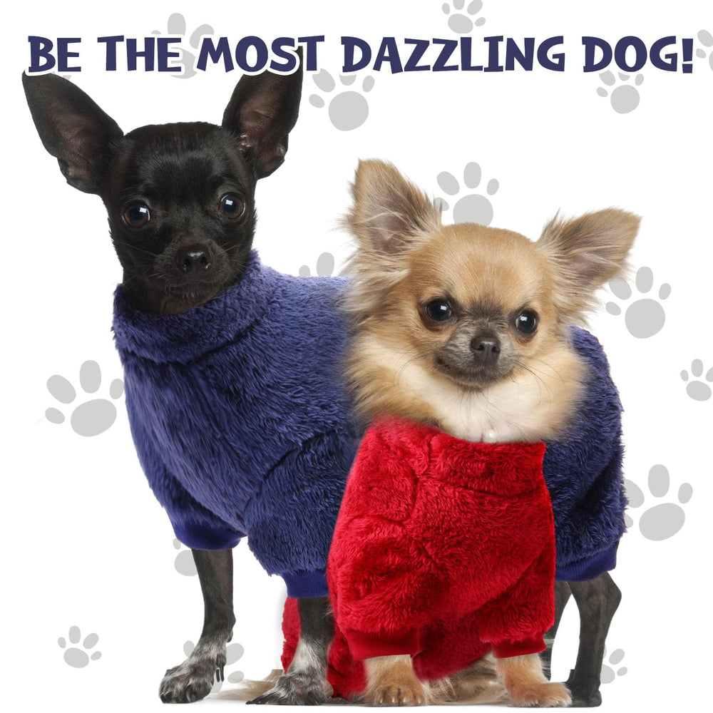 Reginary dog pajamas available in red, blue, and green for stylish outings.