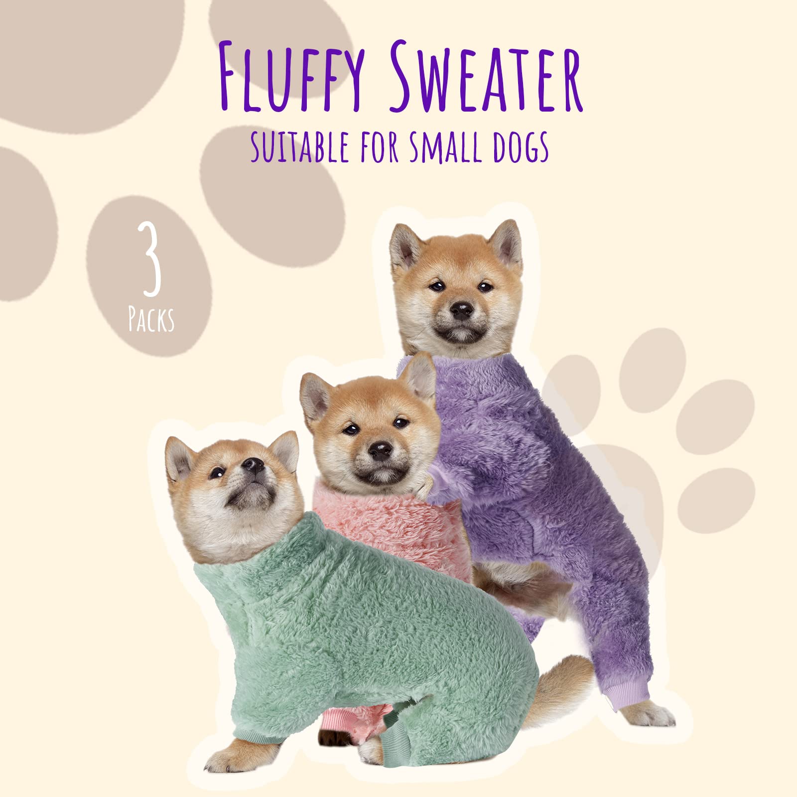 Reginary dog pajamas easy-on-off four-leg bodysuit reduces shedding mess