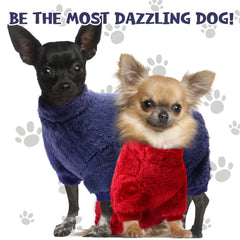 Reginary dog pajamas four-leg design demonstrates easy on-off and dander containment.