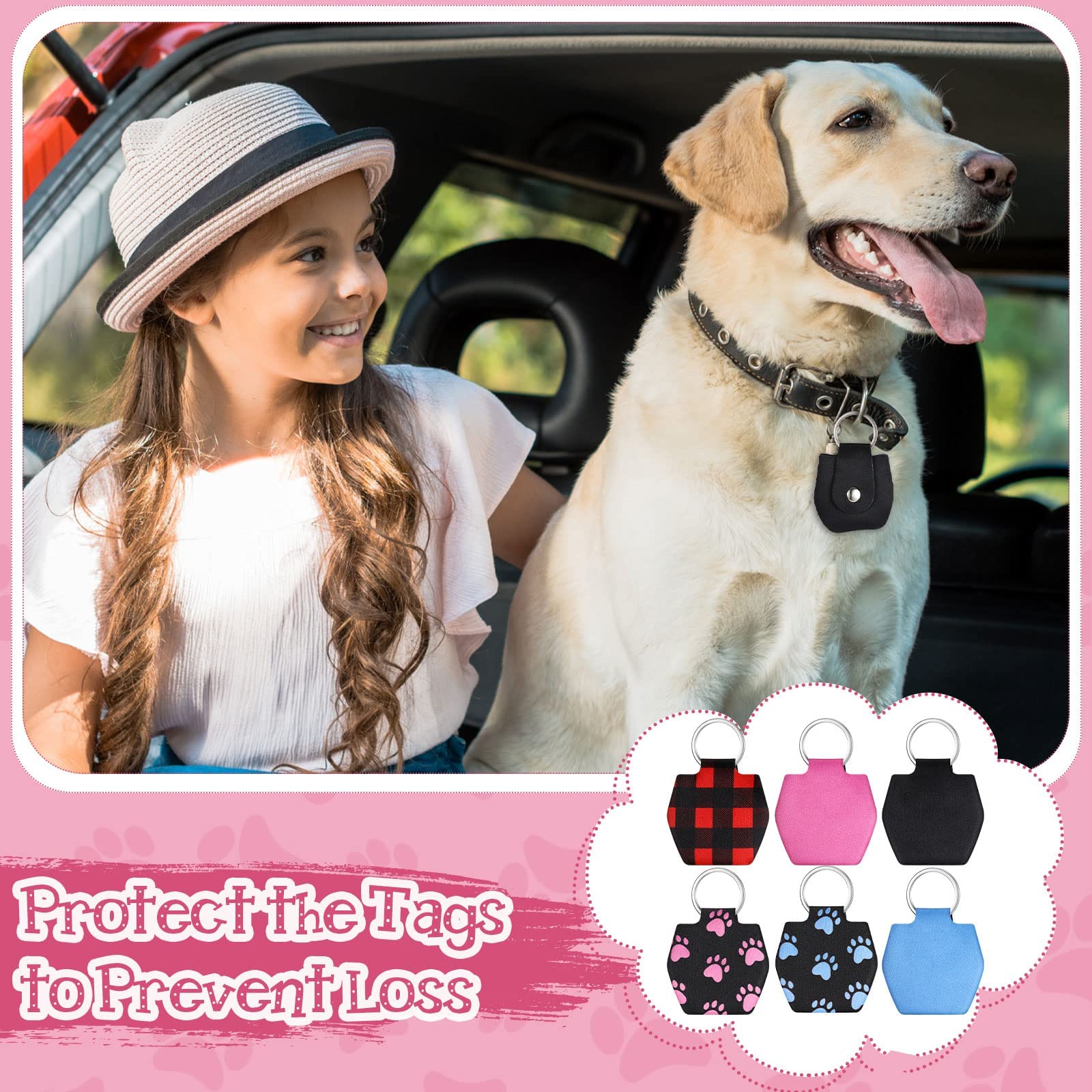 Reginary paw-style silencer cover in bright color for easy ID