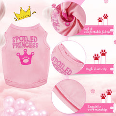 Reginary small dog shirt in breathable material, comfortable fit for Chihuahuas and Yorkies.