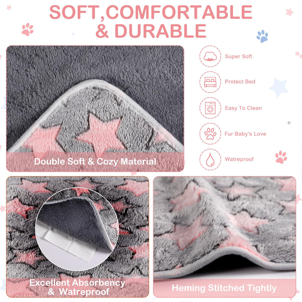 Reginary washable four-color blanket set for quick color swaps.