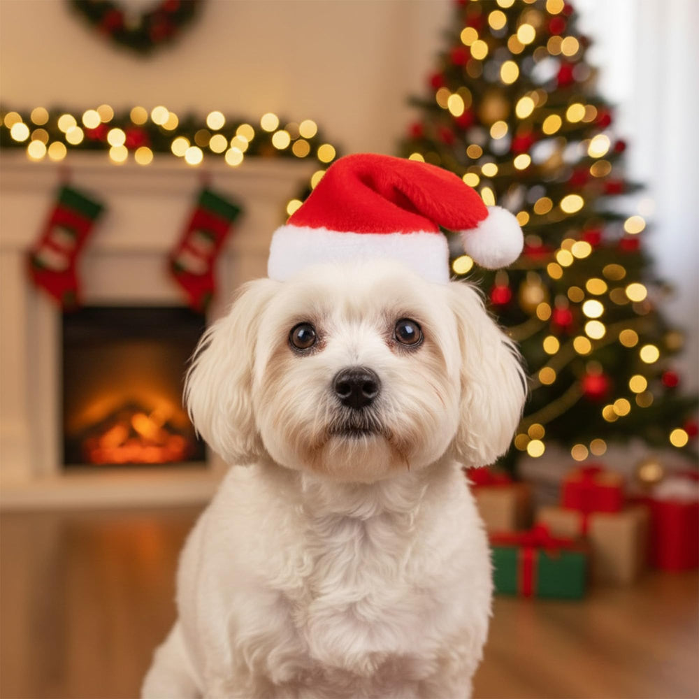 Regpre 7-5 inch dog hat size fits small dogs and cats for seasonal wear.