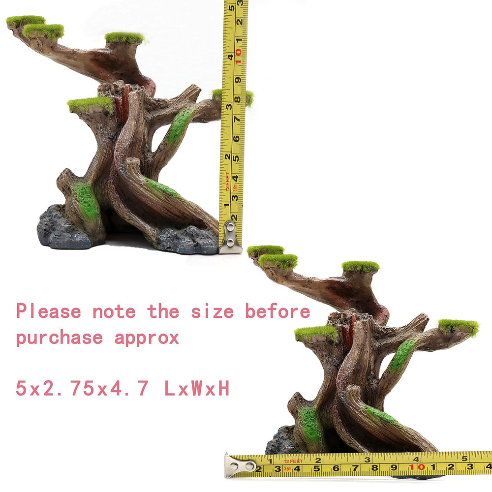  relaqqc durable waterproof decor designed for long-term aquarium use with stable placement